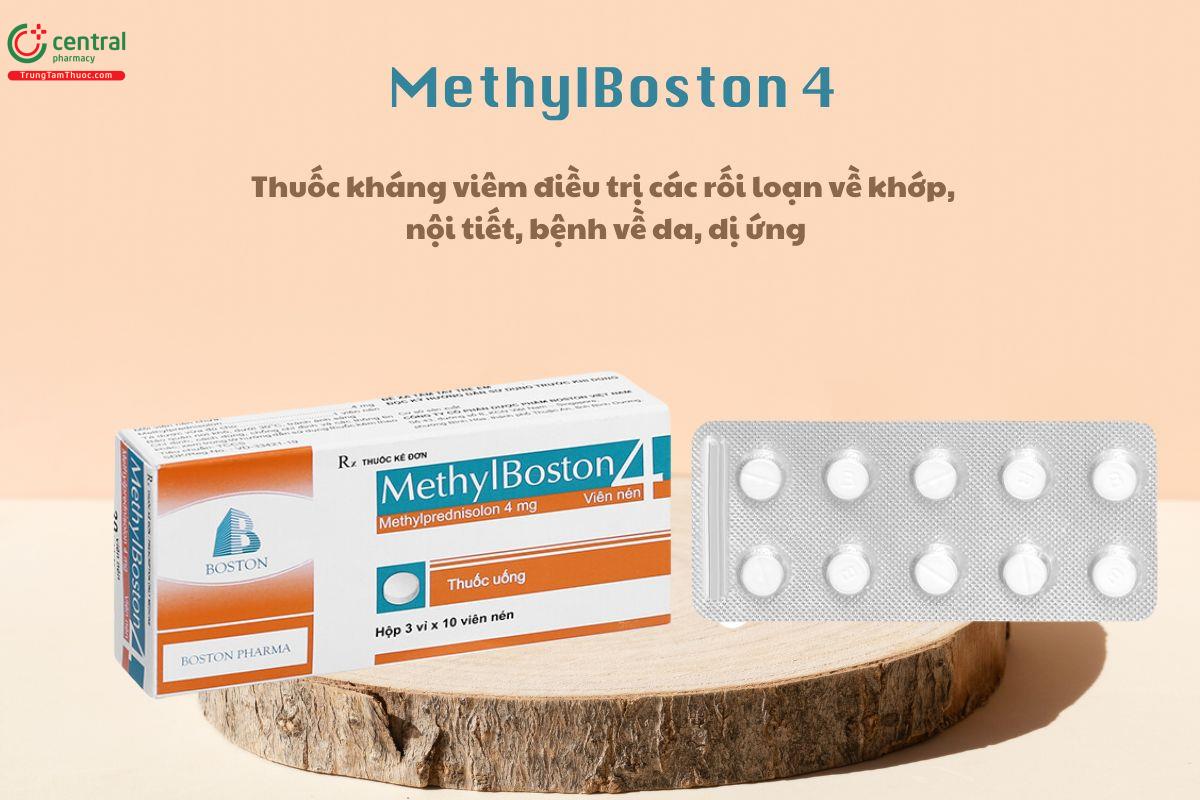 Thuốc MethylBoston 4 điều trị rối loạn nội tiết, khớp, bện về mắt, da