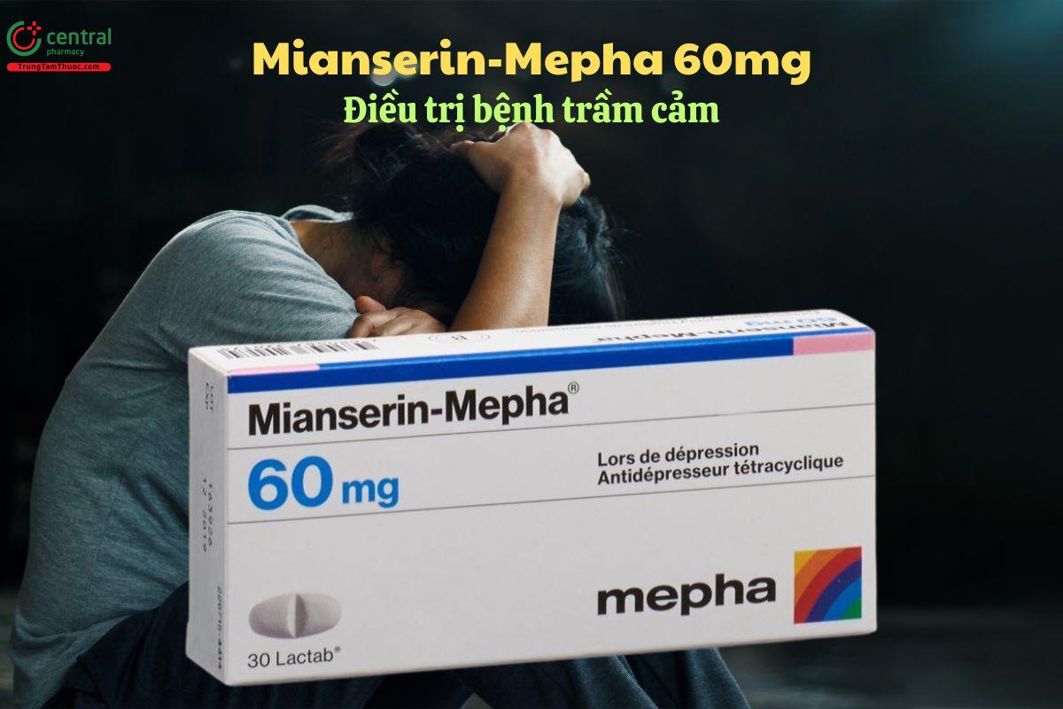 Mianserin-Mepha 60mg - Điều trị bệnh trầm cảm