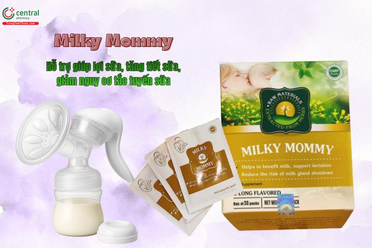 Milky Mommy - Lợi sữa, tăng tiết sữa, giảm tắc tuyến sữa
