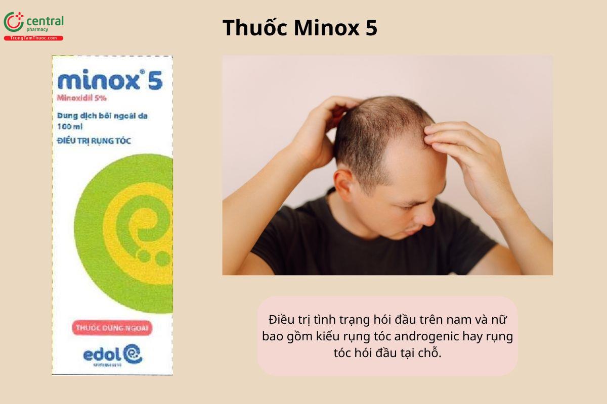 Chỉ định của thuốc Minox 5