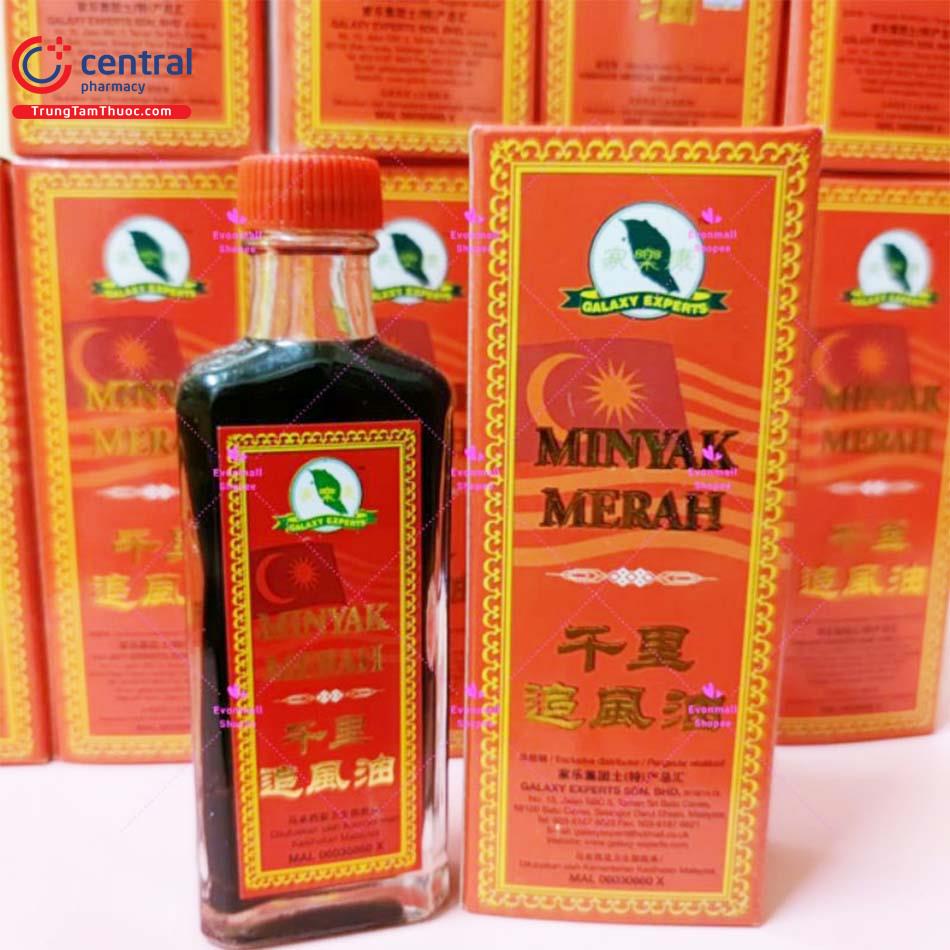 Malaysia Minyak Merah giúp giải cảm, thông mũi