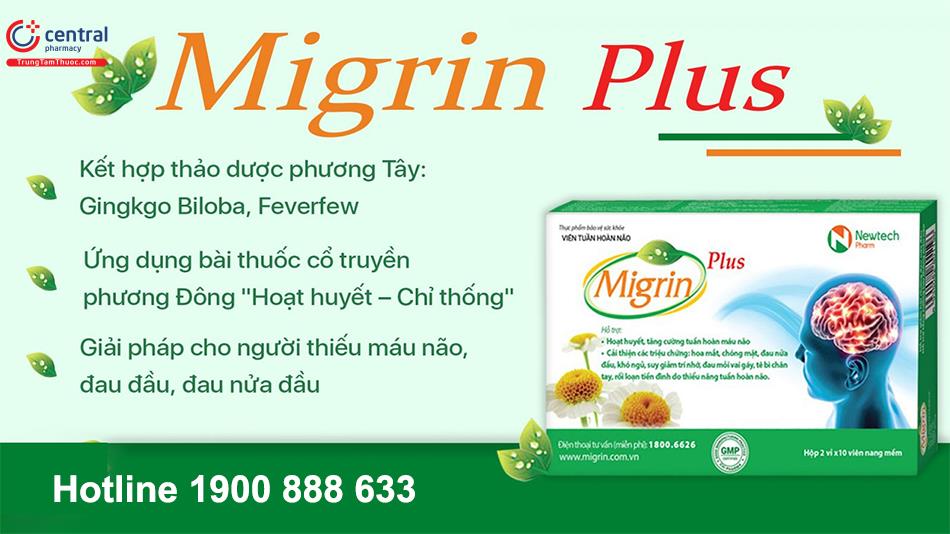 Chỉ định Migrin Plus