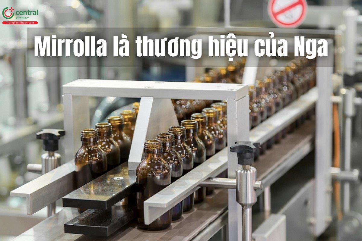 Mirrolla là thương hiệu của Nga