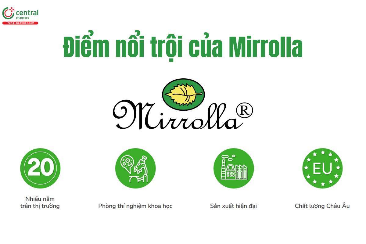 Điểm nổi trội của Mirrolla