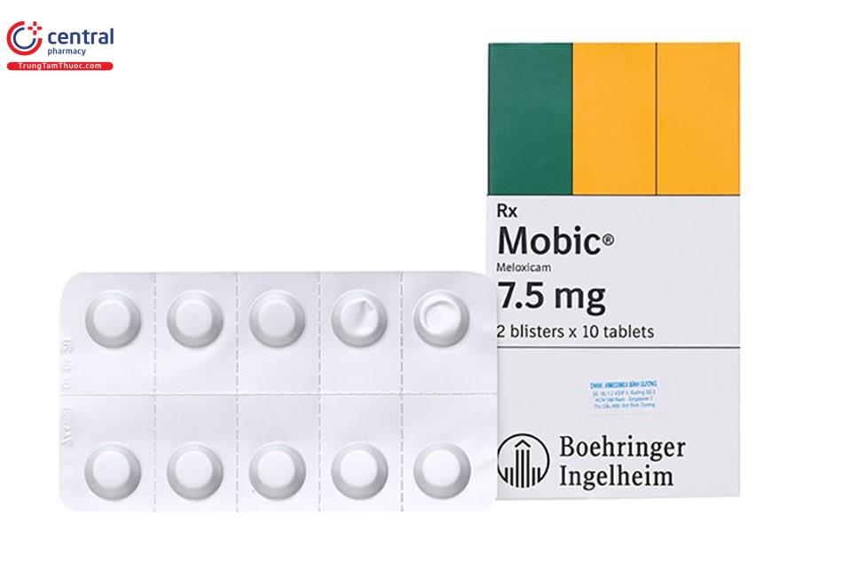 Thuốc kháng viêm Mobic 7,5mg 