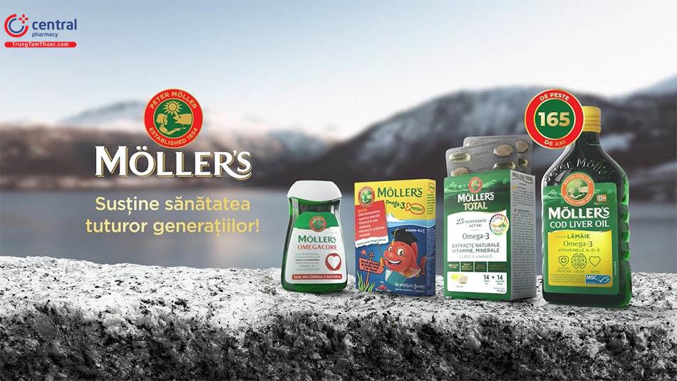 Moller’s thương hiệu dầu cá tuyết hàng đầu Na Uy