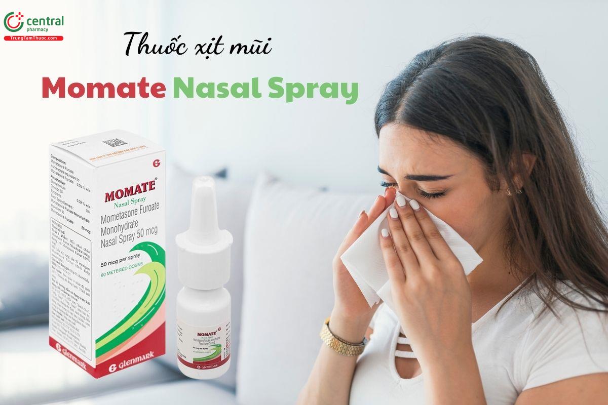 Thuốc xịt mũi Momate Nasal Spray 50mcg