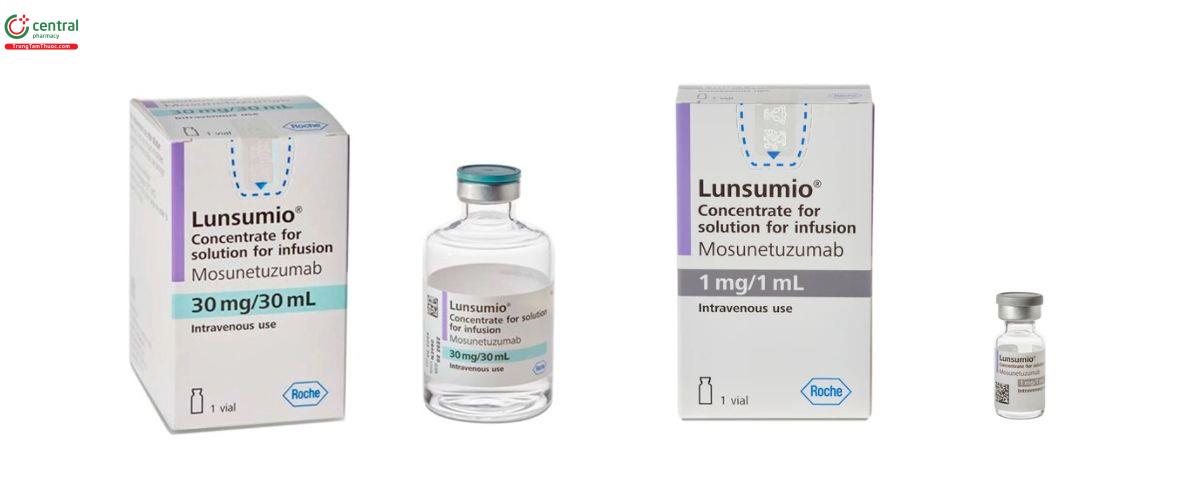 Hàm lượng Mosunetuzumab