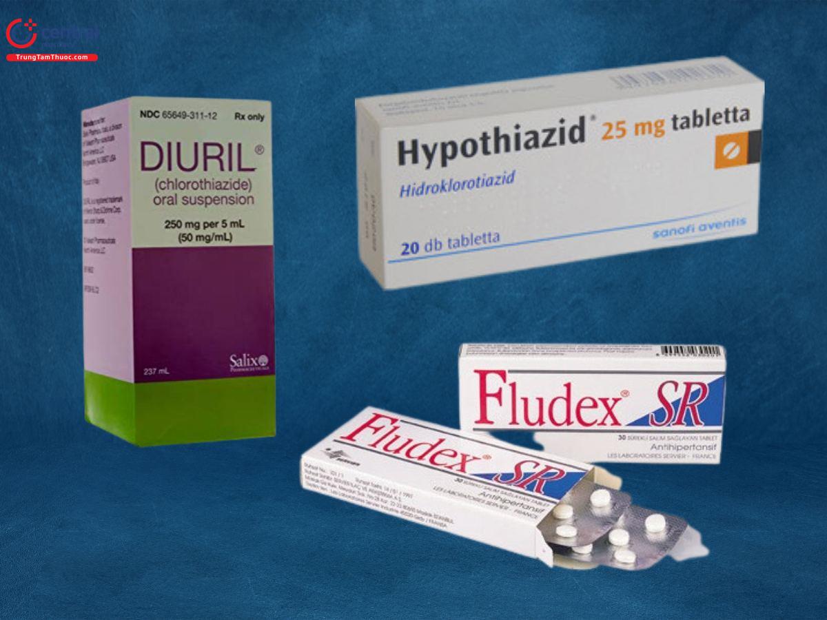Một số chế phẩm thuốc lợi tiểu Thiazid