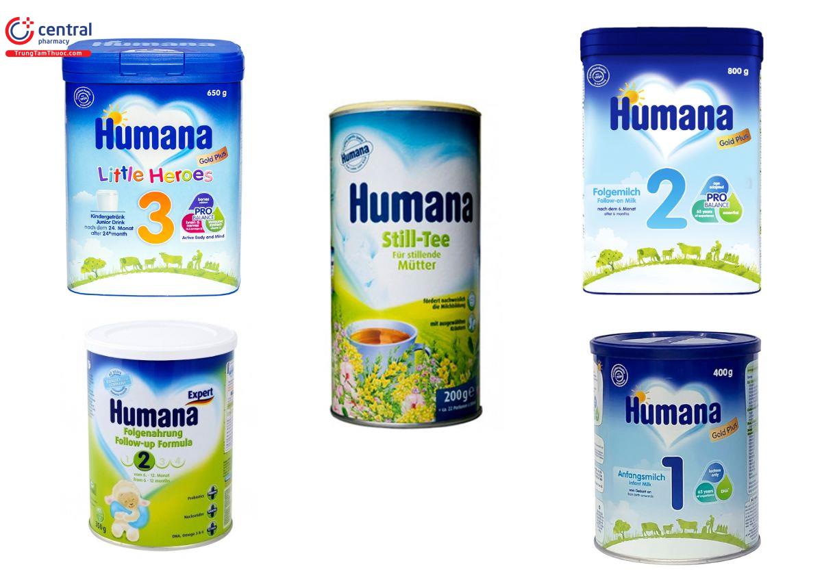 Một số sản phẩm của Humana