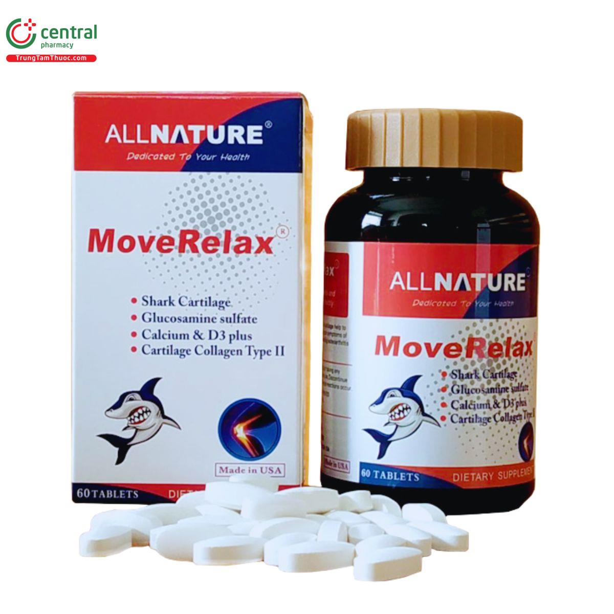 MoveRelax - Giúp trơn ổ khớp, tái tạo sụn khớp, ngừa thoái hóa khớp