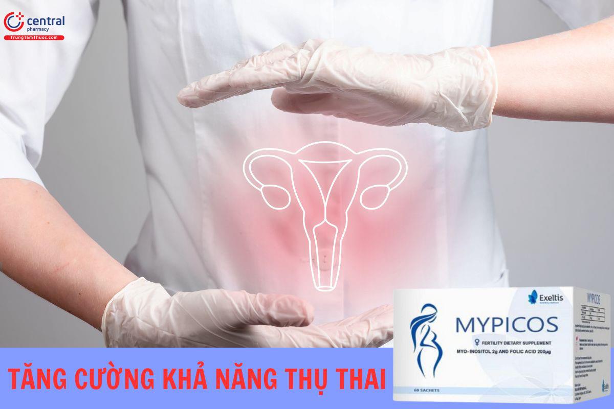 Mypicos giúp tăng khả năng thụ thai