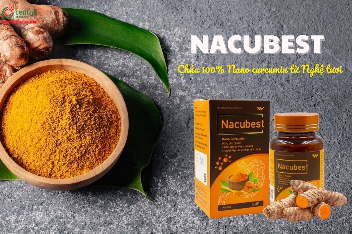 Bột Nacubest Nano Curcumin HDPharma có thành phần gì?