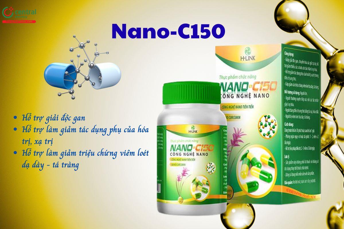 Nano-C150 - Giải độc gan, giảm tác dụng phụ do hóa trị, xạ trị