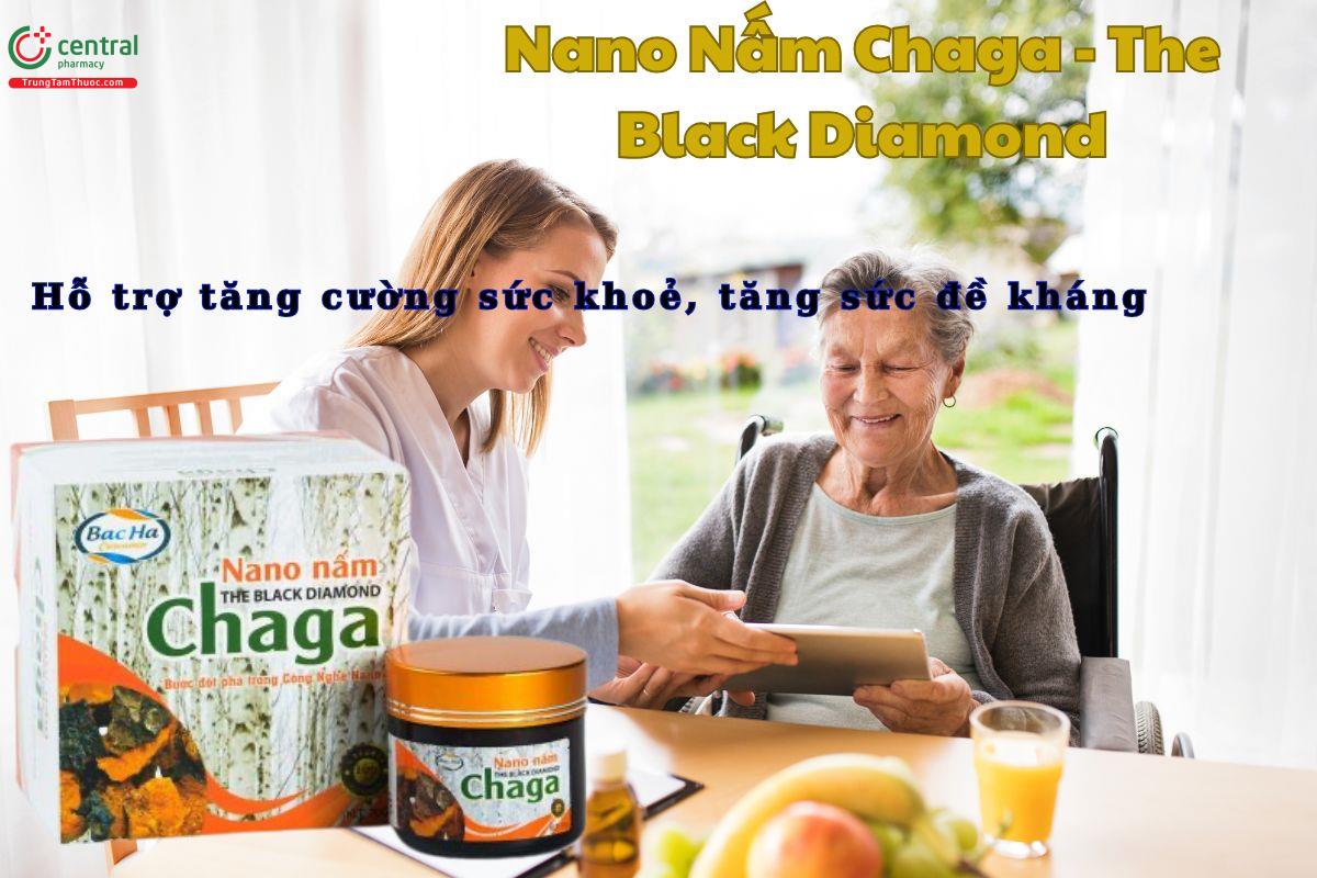 Nano Nấm Chaga - The Black Diamond giúp tăng cường sức đề kháng cho cơ thể