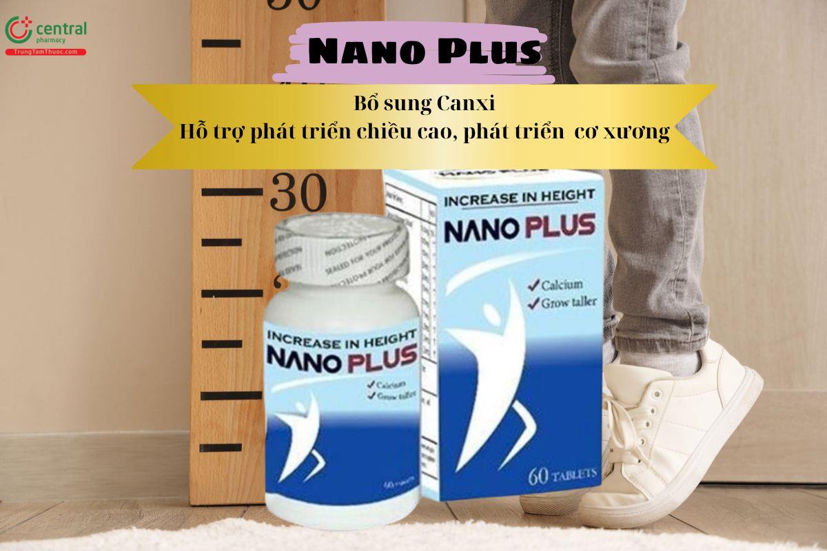 Nano Plus - Bổ sung Canxi, tăng cương phát triển chiều cao