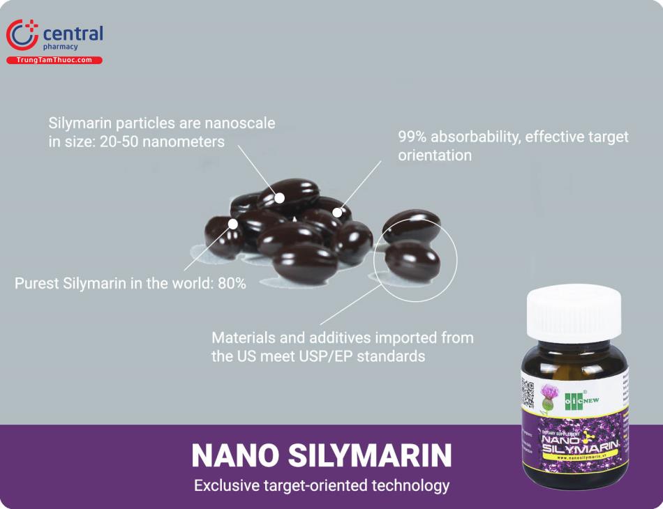 Hình 2: Nano silymarin