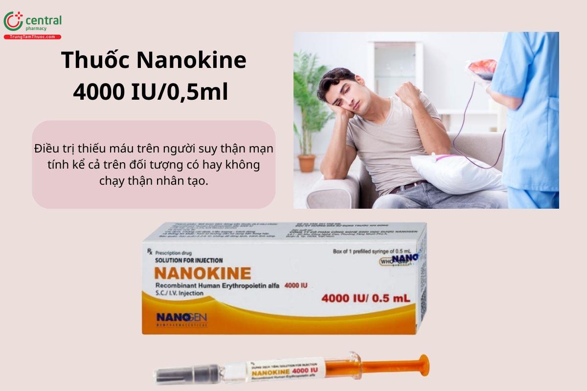 Chỉ định của thuốc Nanokine 4000 IU/0,5ml