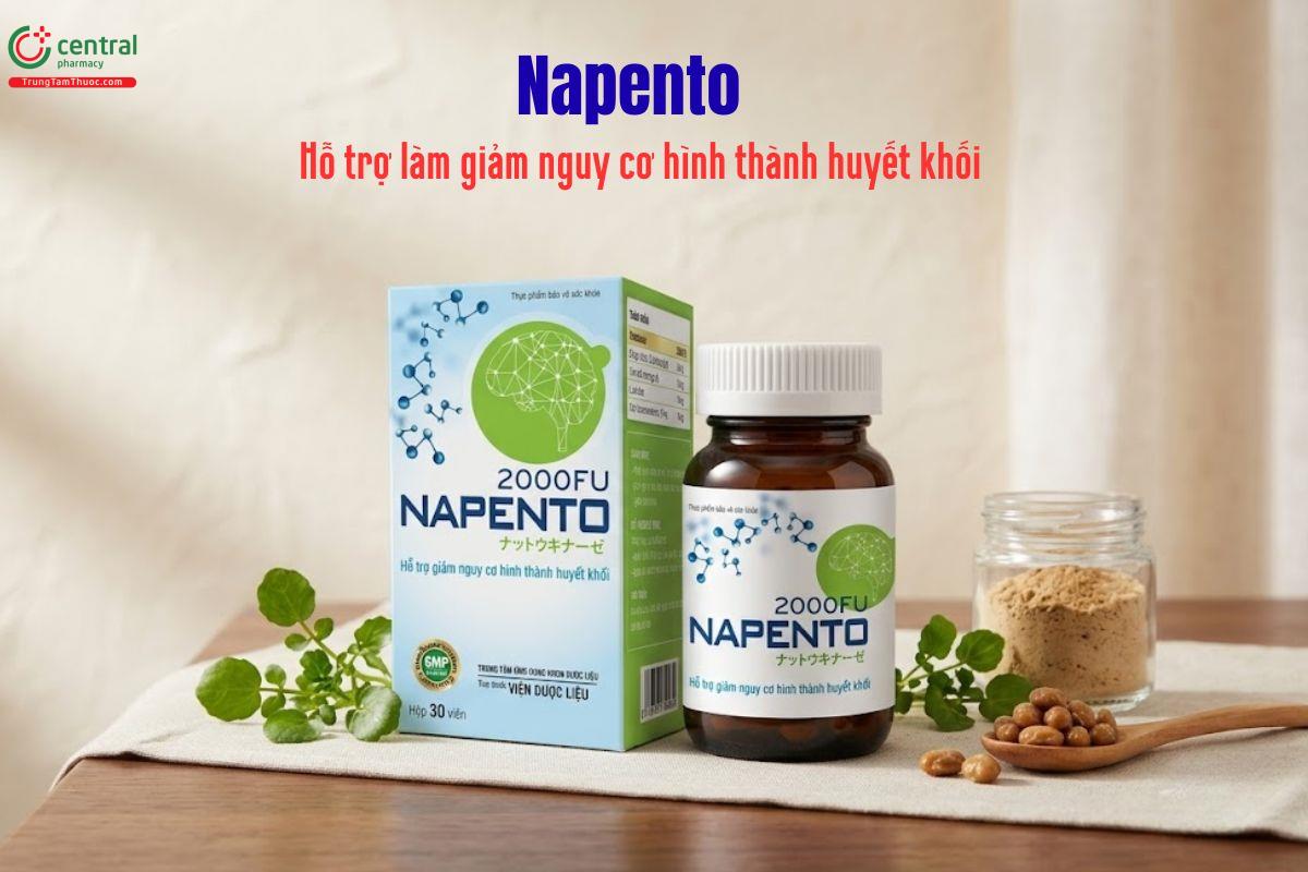 Napento ngăn ngừa hình thành cục máu đông, bảo vệ tim mạch