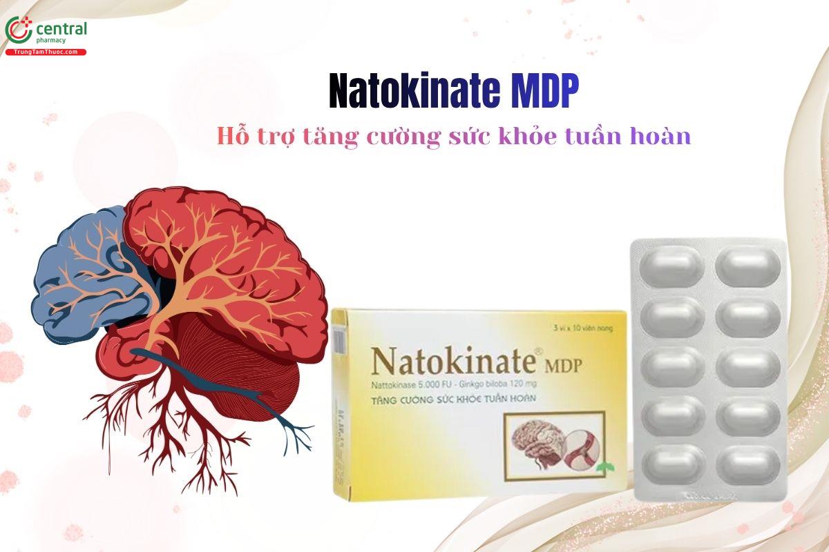 Natokinate MDP hỗ trợ tăng cường sức khỏe hệ tuần hoàn