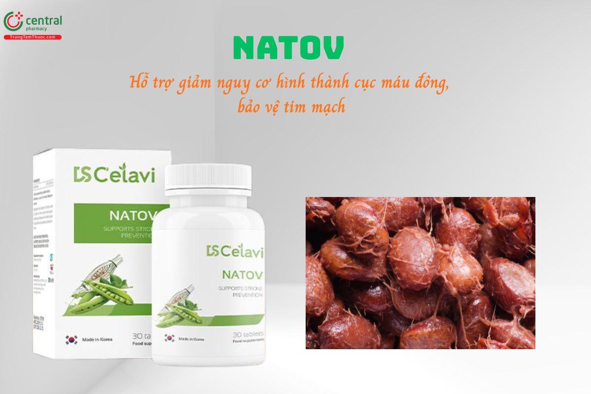 Natov hỗ trợ làm giảm nguy cơ hình thành cục máu đông