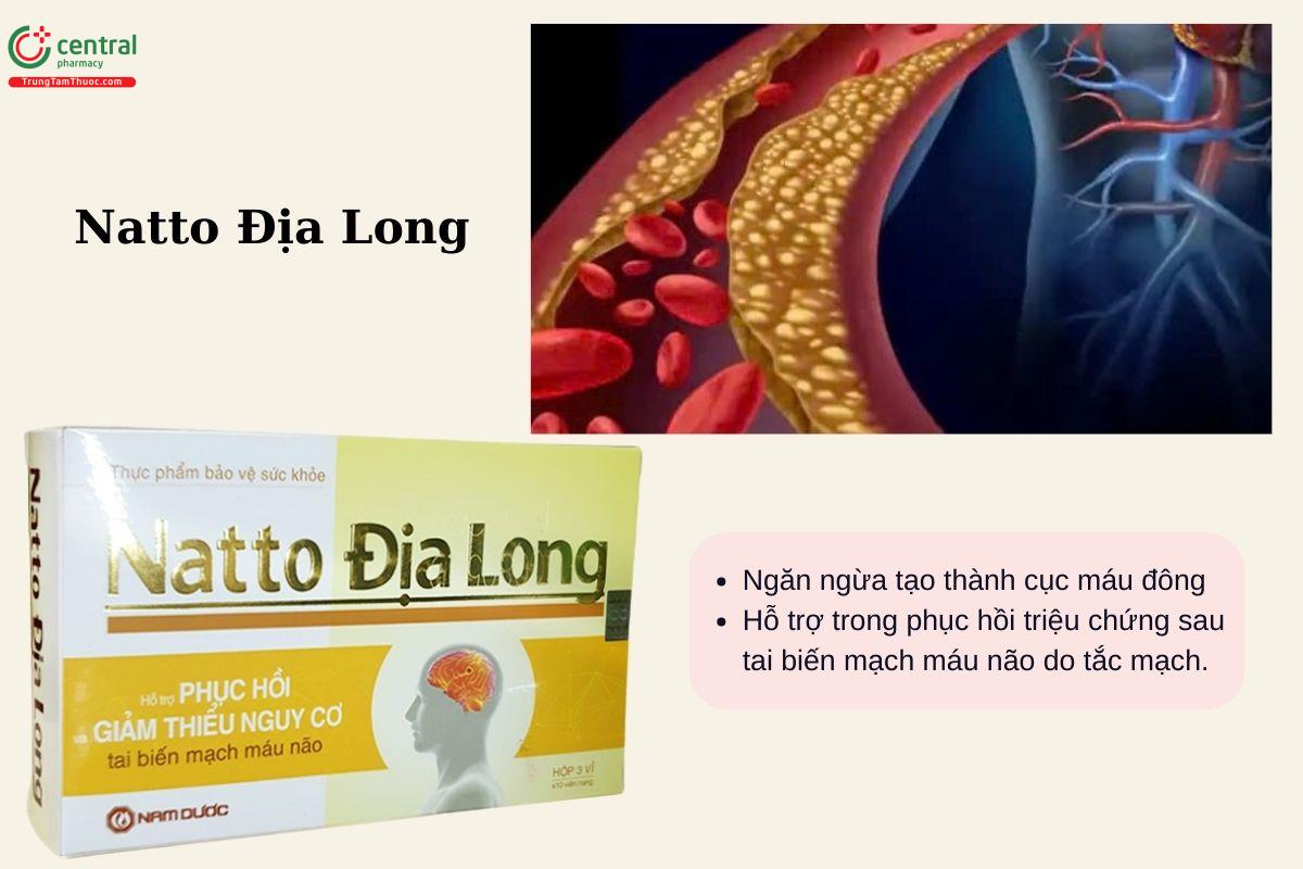 Công dụng của Natto Địa Long