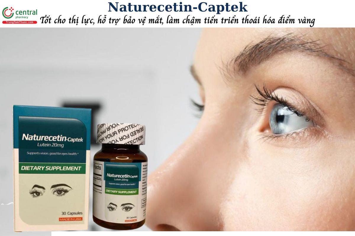 Naturecetin-Captek - Hỗ trợ bảo vệ mắt, tốt cho thị lực