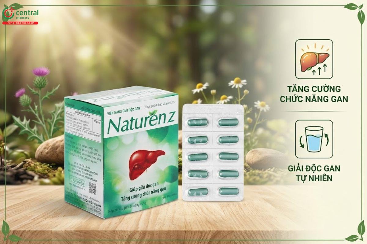Viên giải độc gan Naturen Z- DHG Pharma