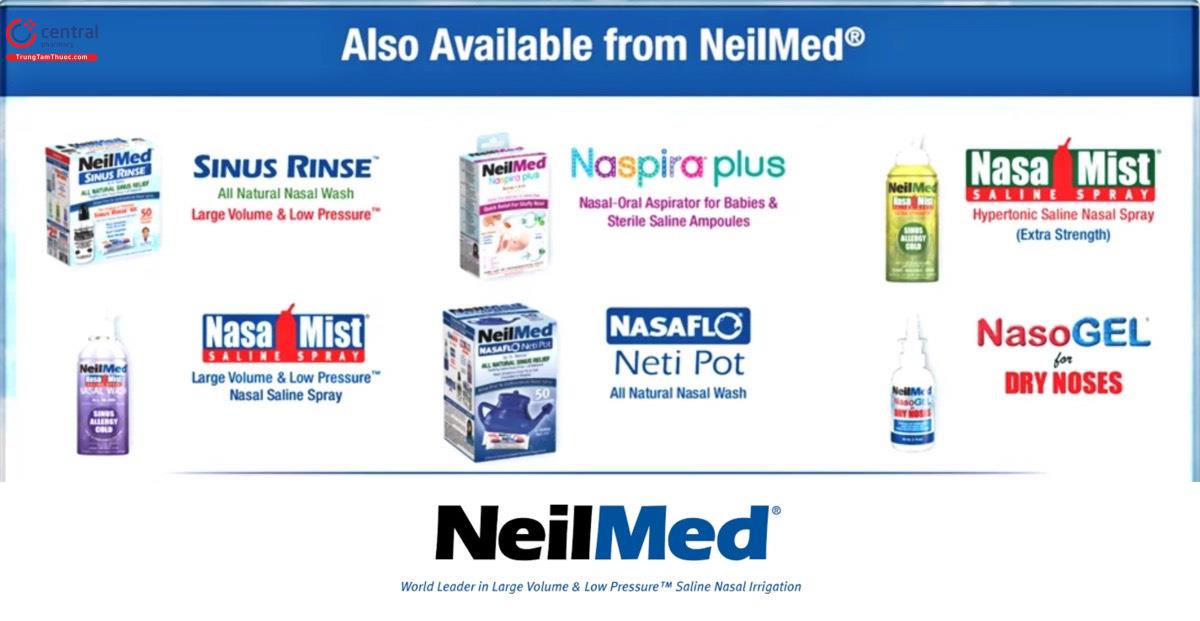 Các nhãn hiệu của NeilMed Pharma