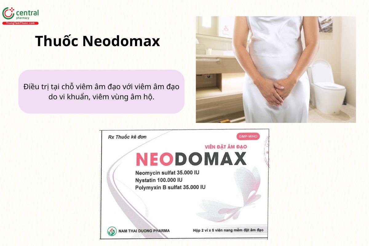 Chỉ định của thuốc Neodomax