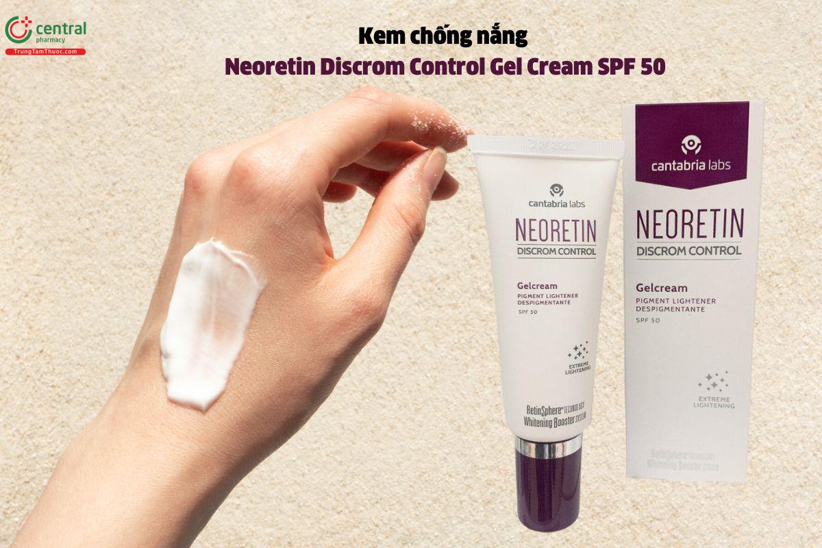 Kem chống nắng Neoretin Discrom Control Gel Cream SPF 50 40ml