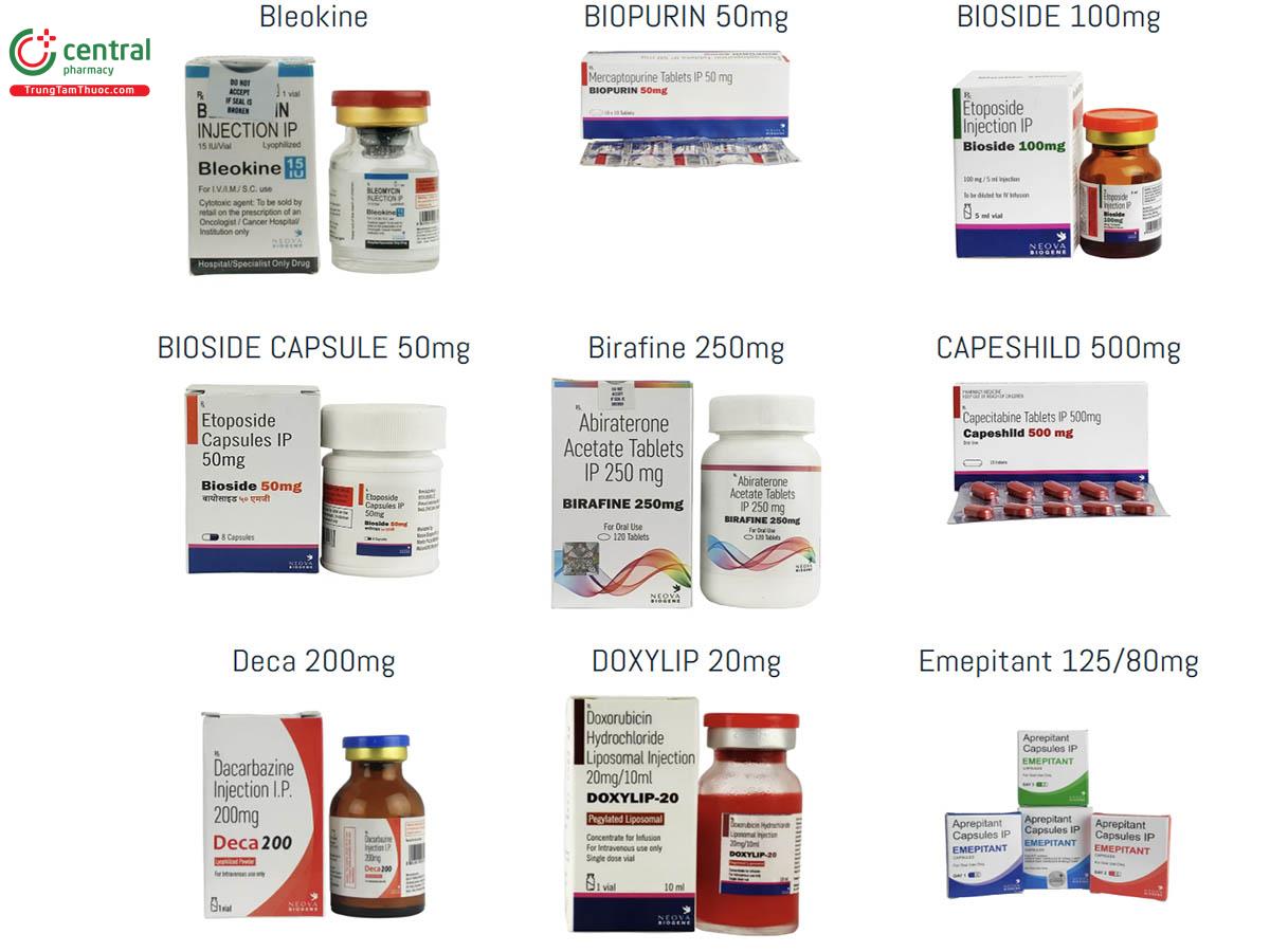 Sản phẩm của Neova Biogene