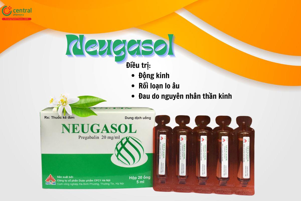 Thuốc Neugasol - Điều trị động kinh, rối loạn lo âu, đau dây thần kinh