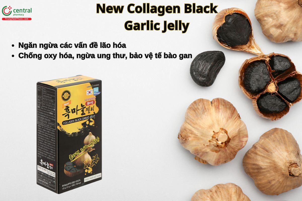 Thạch tỏi đen Hàn Quốc - New Collagen Black Garlic Jelly giúp ngăn ngừa lão hoá da