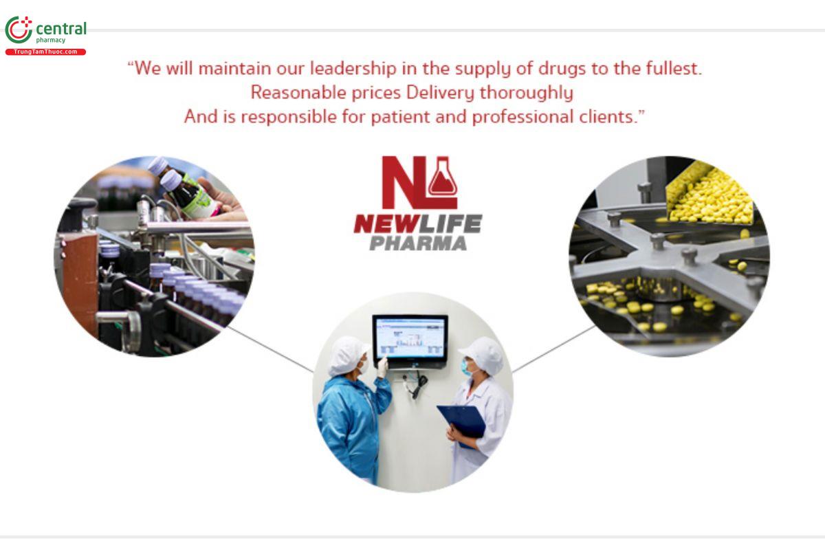 New Life Pharma sở hữu hệ thống máy móc sản xuất hiện đại