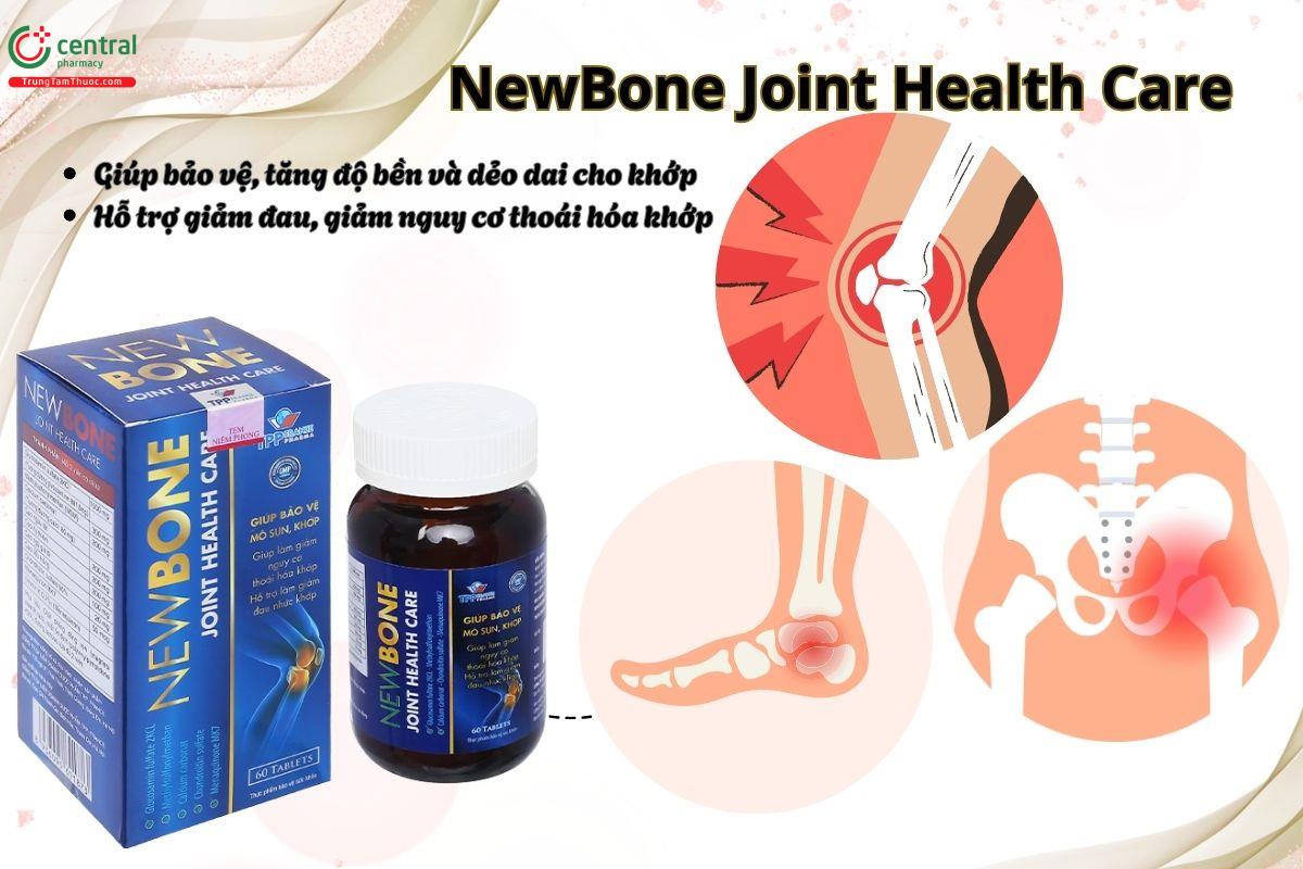 Viên uống NewBone Joint Health Care bảo vệ sụn, khớp, ngăn ngừa thoái hoá khớp