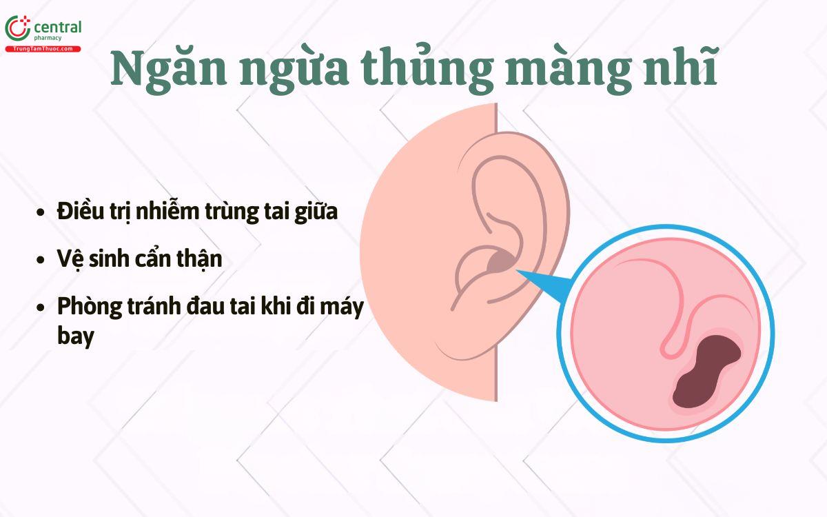 Ngăn ngừa thủng màng nhĩ