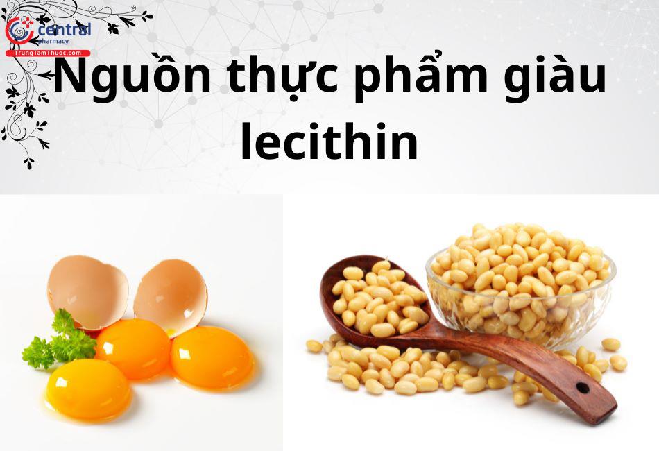 Nguồn thực phẩm giàu Lecithin