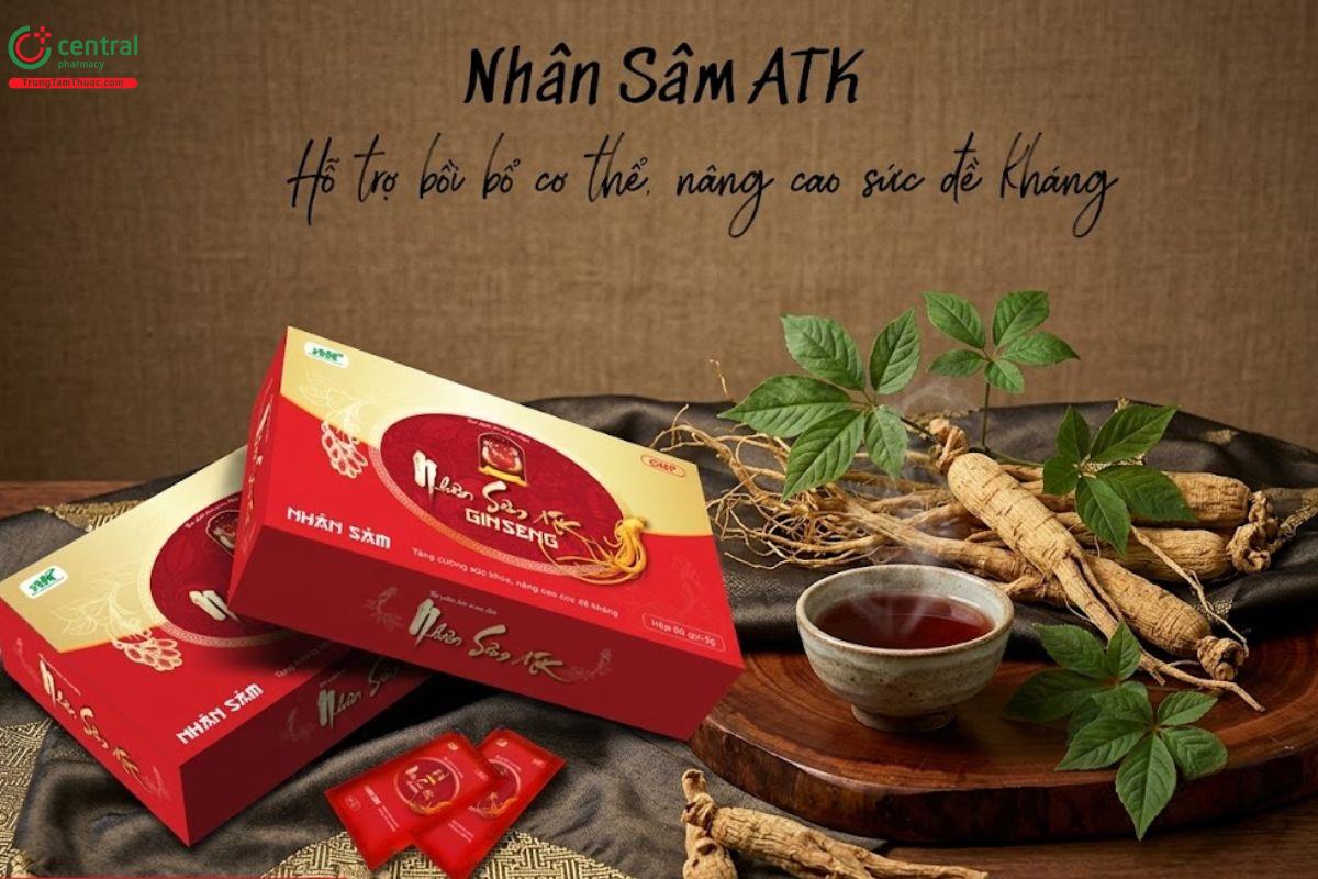 Nhân Sâm ATK - Bồi bổ cơ thể, tăng cường sức khoẻ, tăng đề kháng