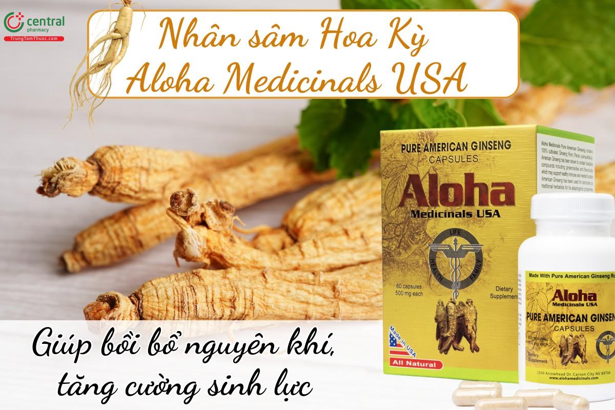 Nhân sâm Hoa Kỳ Aloha Medicinals USA - Bí quyết vàng nâng cao sức khoẻ