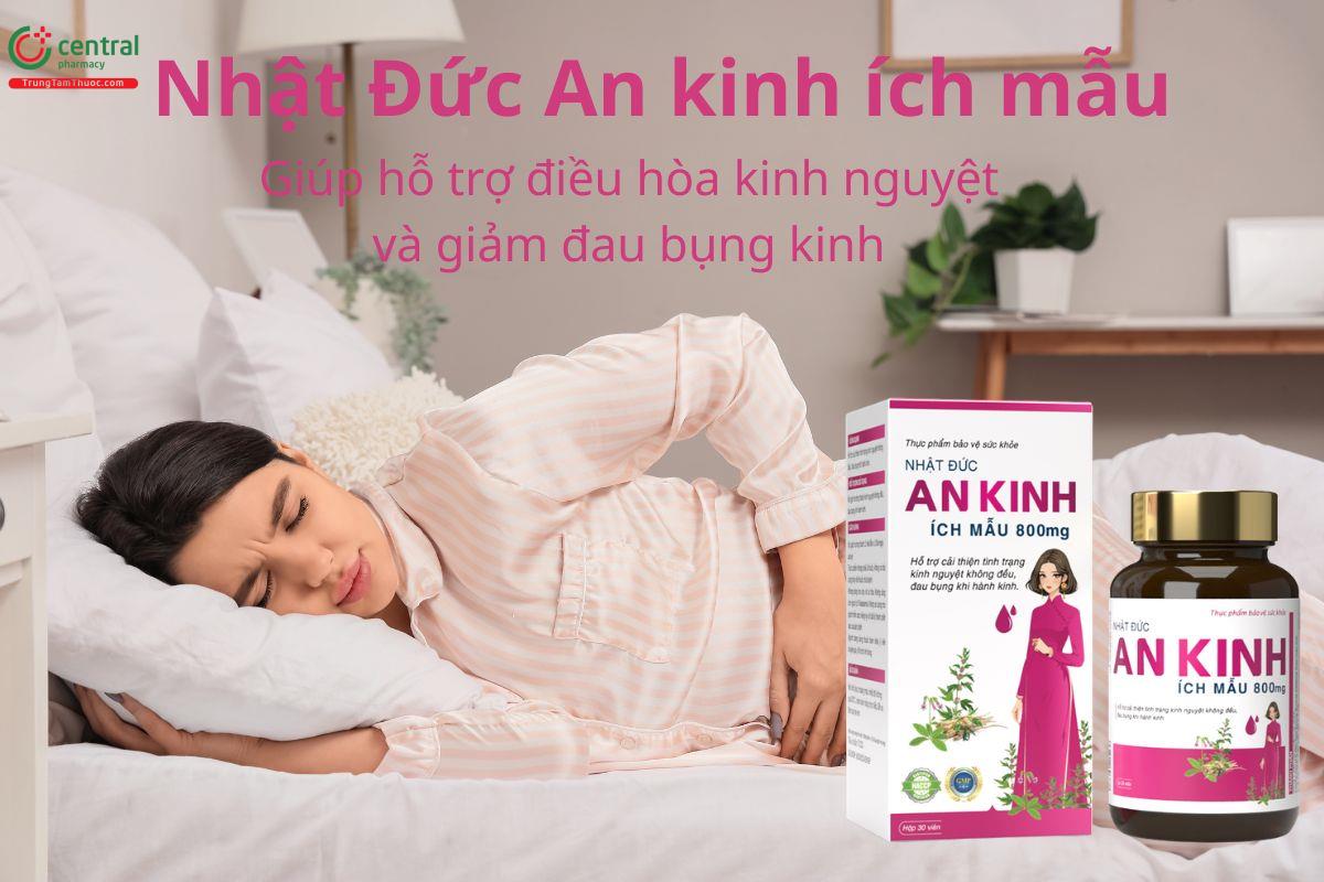Nhật Đức An kinh ích mẫu giúp điều hòa kinh nguyệt