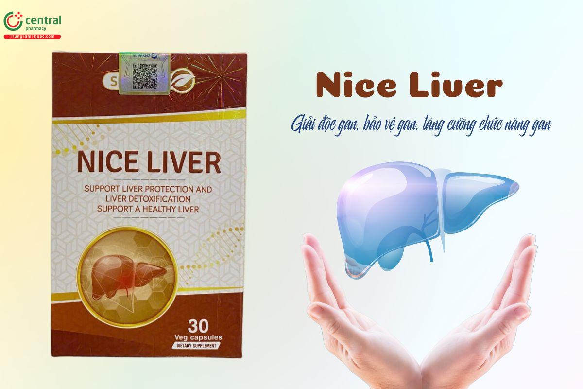 Nice Liver - Bảo vệ gan, tăng cường chức năng gan