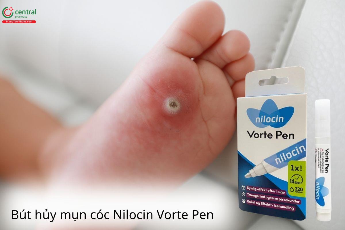 Bút hủy mụn cóc Nilocin Vorte Pen