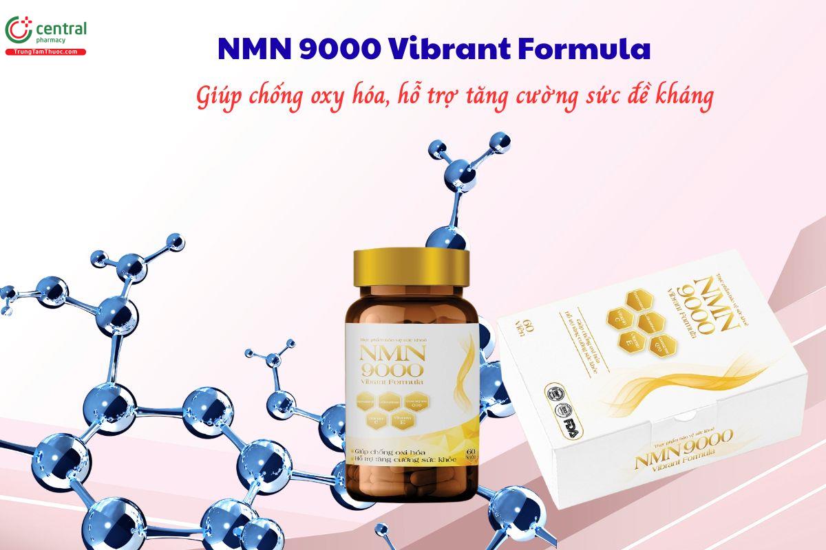 NMN 9000 Vibrant Formula - Chống oxy hóa, tăng sức đề kháng