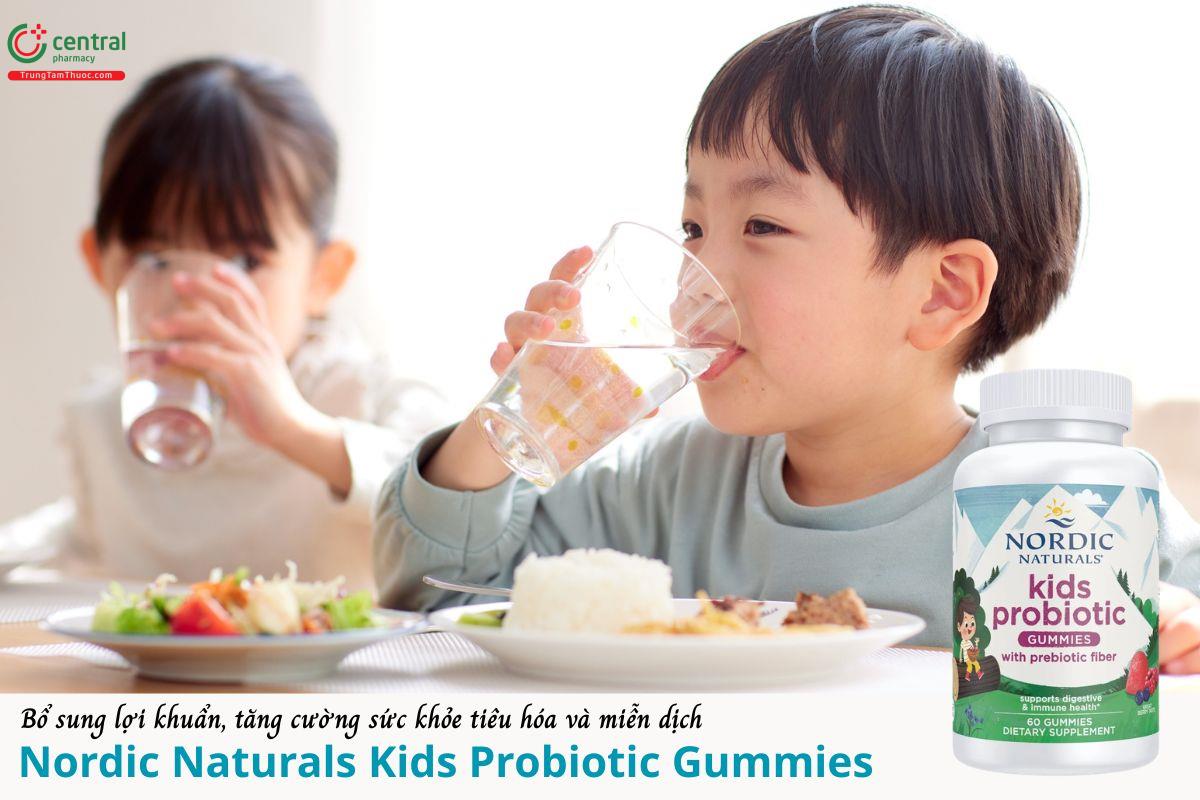 Kẹo dẻo lợi khuẩn Nordic Naturals Kids Probiotic Gummies