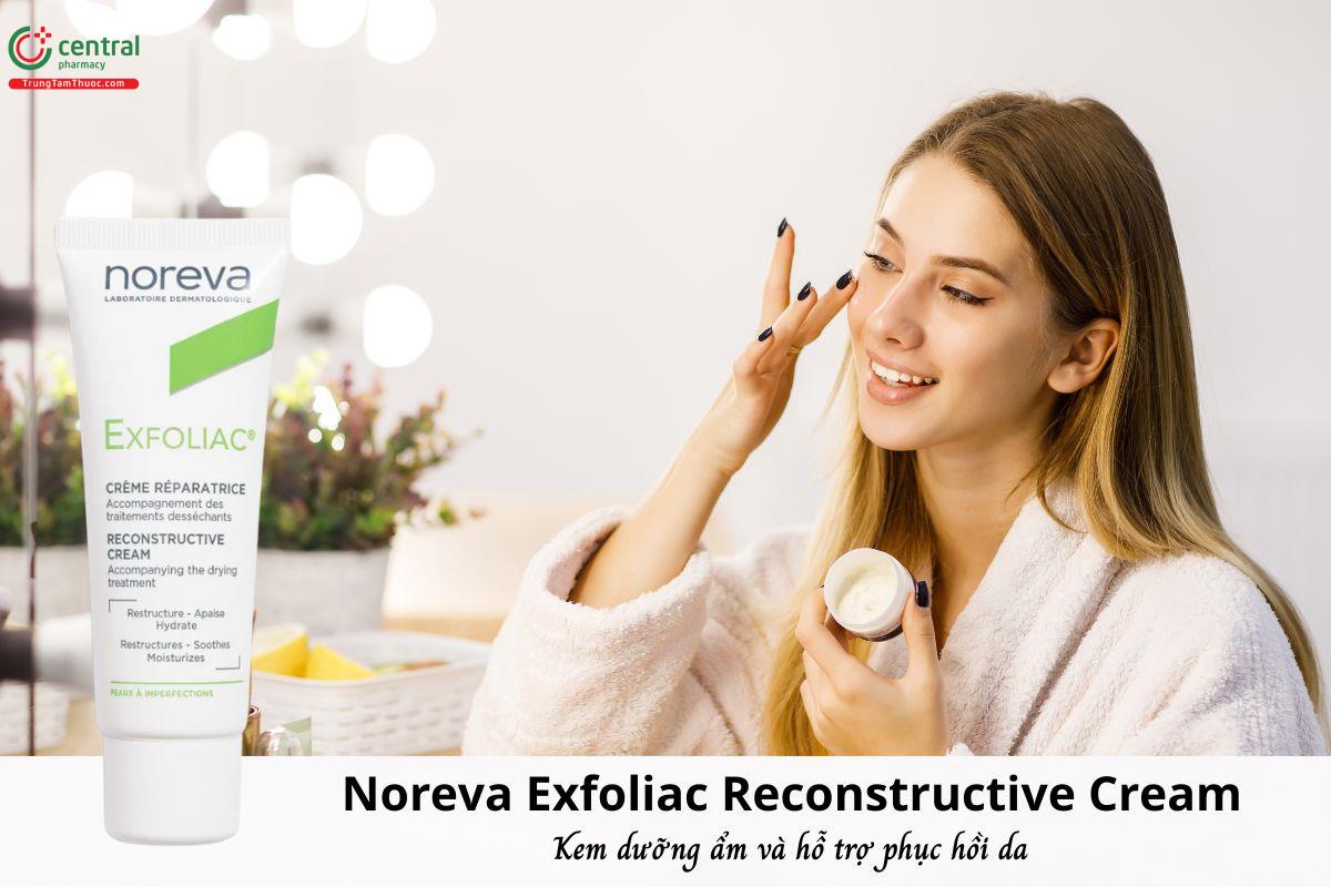 Noreva Exfoliac Reconstructive Cream - Dưỡng ẩm, làm dịu, phục hồi da