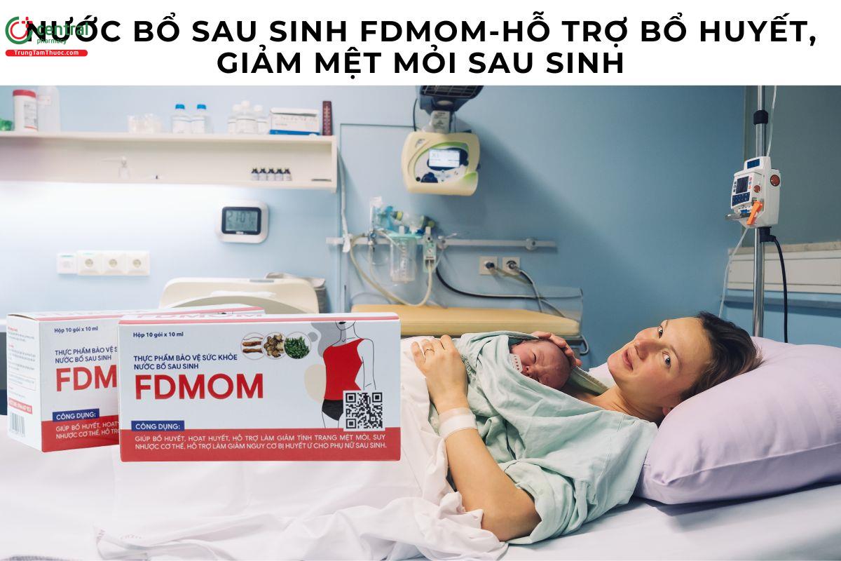 Công dụng của nước bổ sau sinh Fdmom