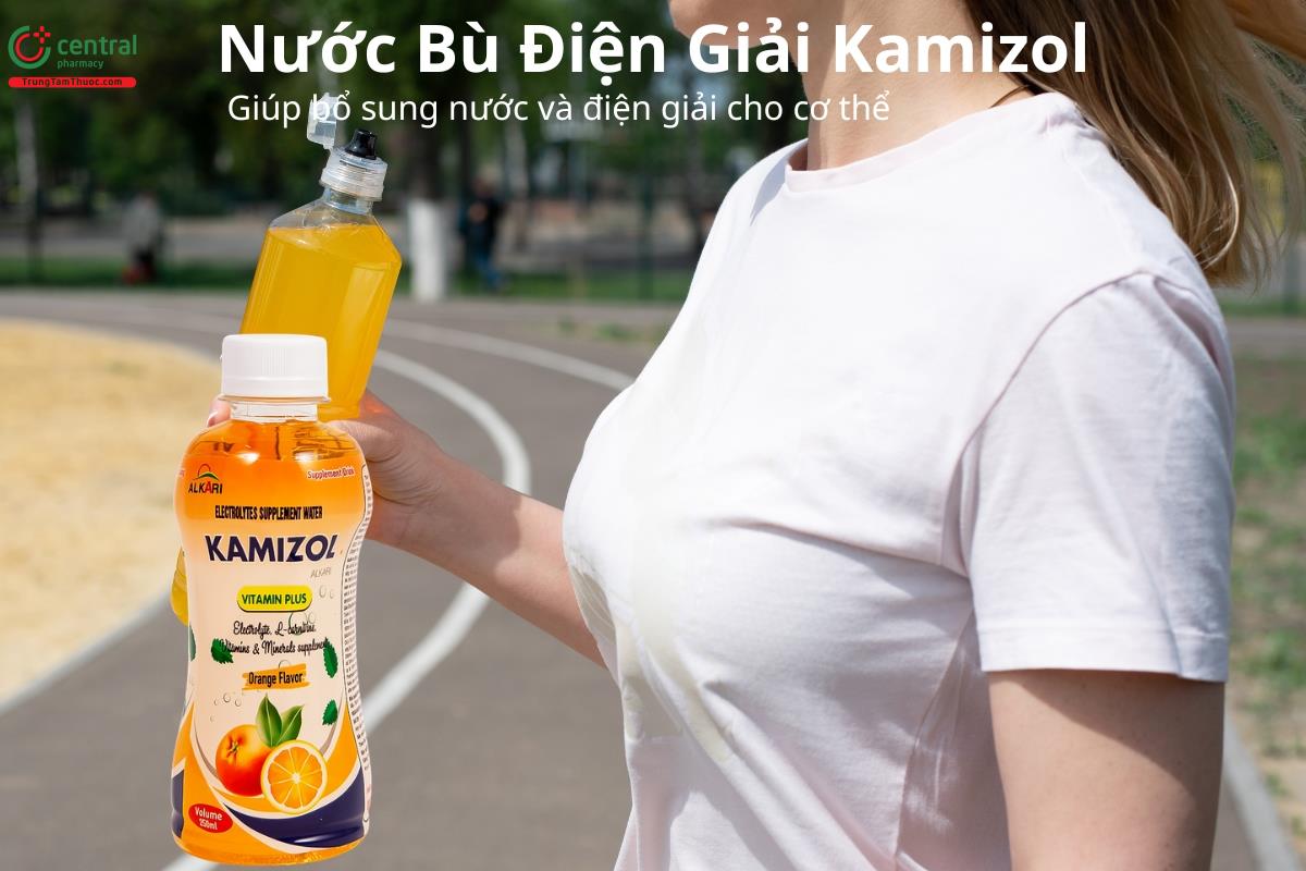 Nước Bù Điện Giải Kamizol giúp bổ sung nước và điện giải cho cơ thể