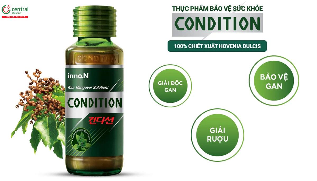 Nước giải rượu inno.N Condition Hàn Quốc giúp giải độc gan