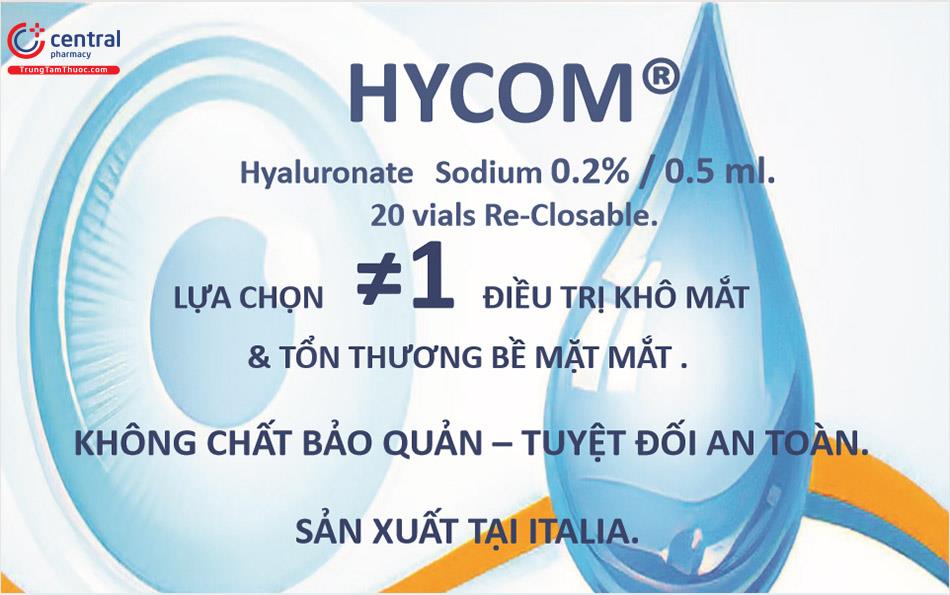 Nước mắt nhân tạo Hycom